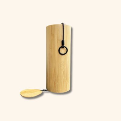 Carillon bambou 4 notes vent Do Mi Sol Fa