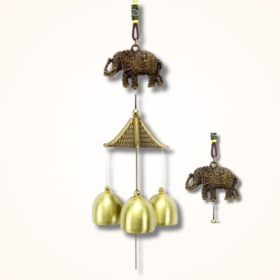 Carillon à vent tibétain éléphant