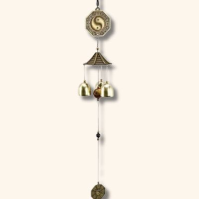 Carillon à vent tibétain Yin-Yang