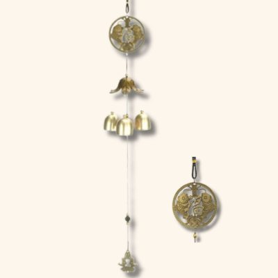 carillon à vent tibétain duo poisson