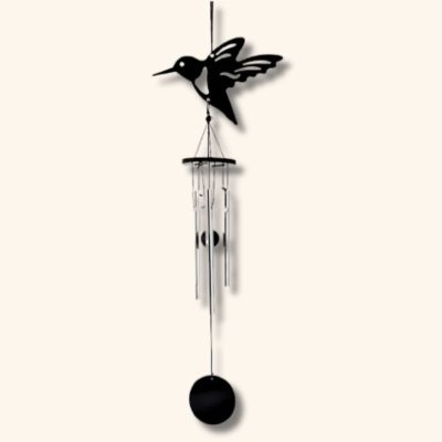 Carillon à vent 3 tubes métal Colibri