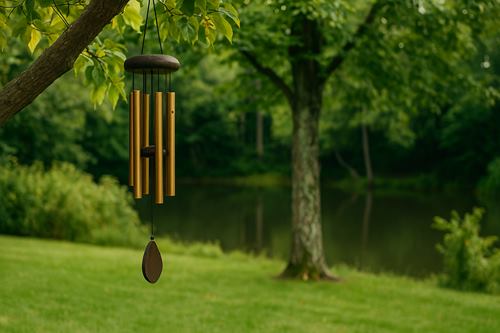Le carillon apporte une présence sonore douce